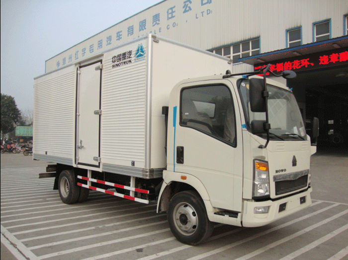 aluminum cargo truck